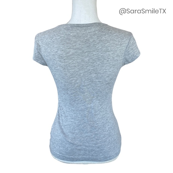 NEXT ERA - Dear Santa, Let Me Explain - Gray Graphic Christmas Fitted T-Shirt - Picture 2 of 12